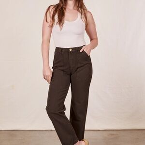 Big Bud Press Espresso Brown Work Pants